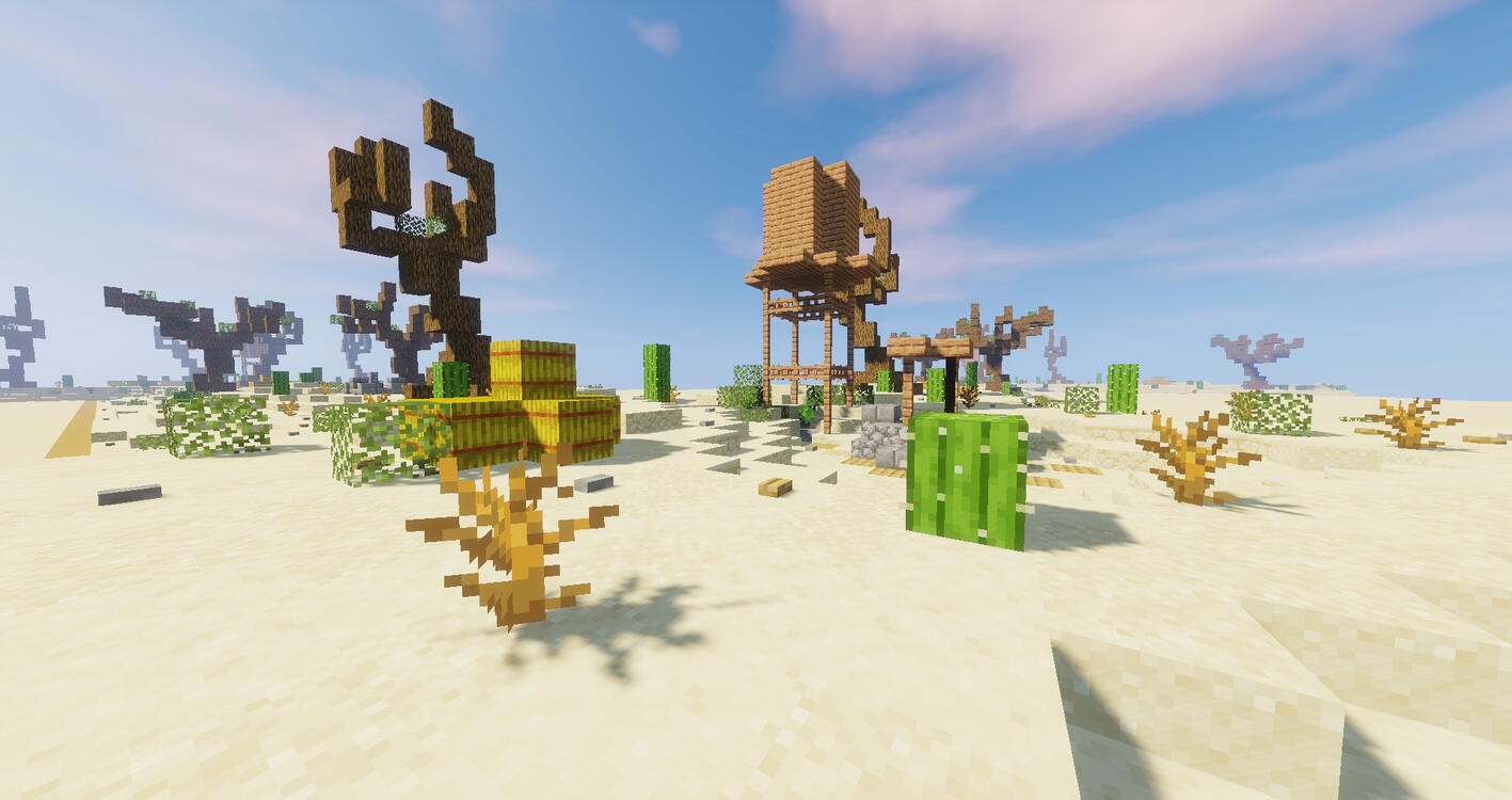 Dry Desert Plot Road