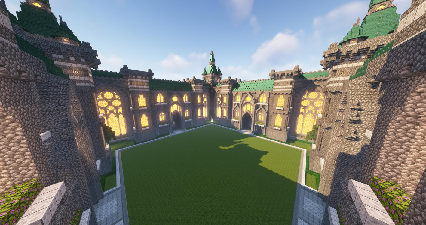 Castle Courtyard Plot Road